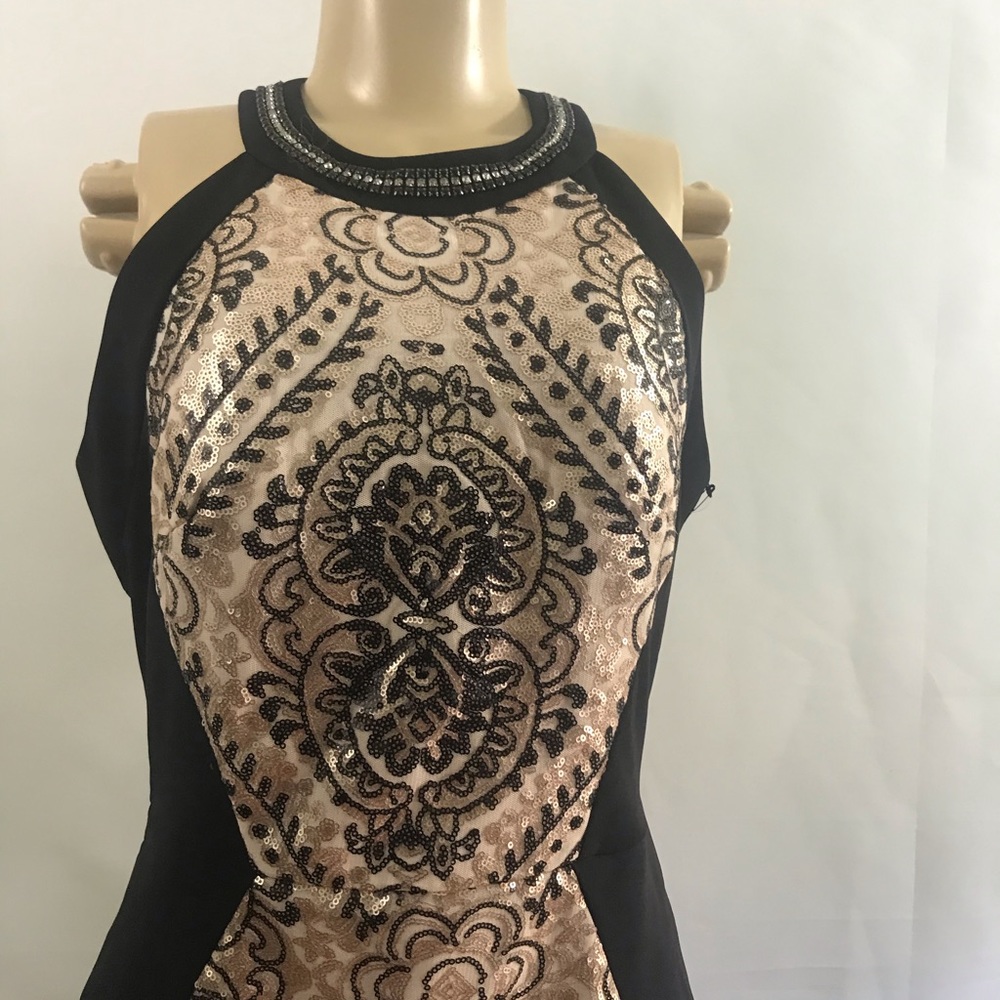 NWT JAX Fitted chic sexy body con midi dress - Picture 6 of 16